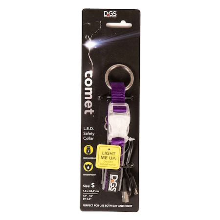 LED Safety Dog Collar, Rechargeable MPN:DGSLGUC3425