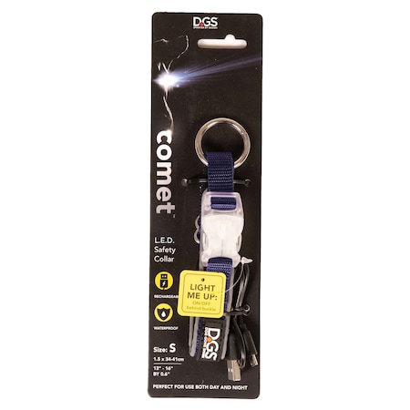 LED Safety Dog Collar, Rechargeable MPN:DGSLGUC3435