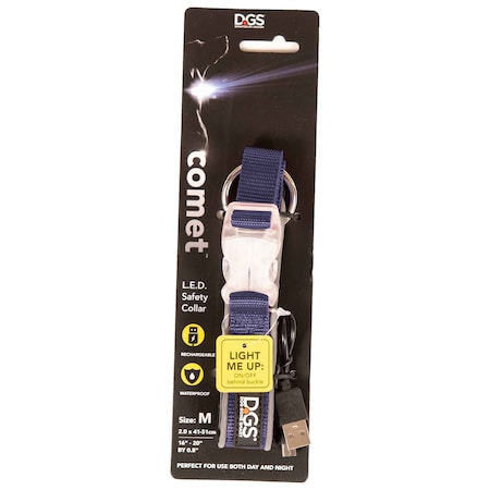 LED Safety Dog Collar, Rechargeable MPN:DGSLGUC4135