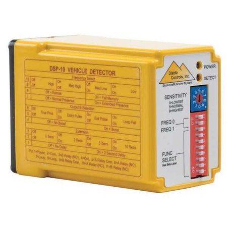 Vehicle Detector, 11 Pin Plug-In, 1Channel MPN:DSP-10 LV