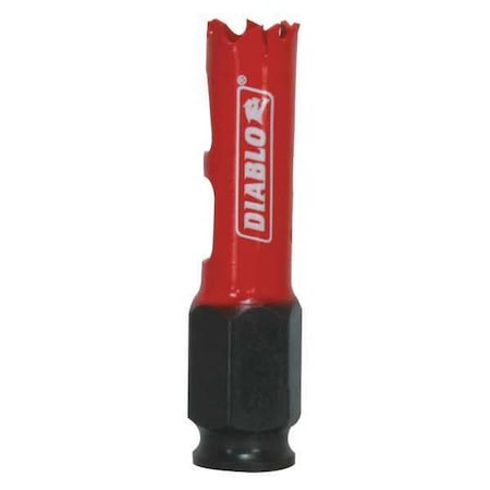 Hole Saw, Diameter:5/8