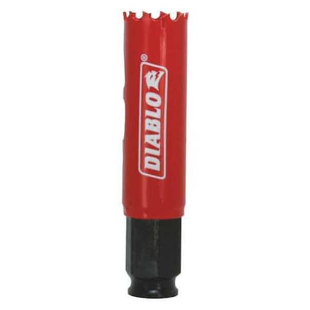 Hole Saw, Diameter:13/16