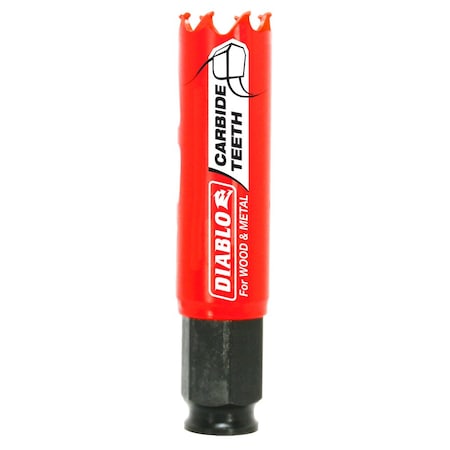 Hole Saw, Diameter:7/8