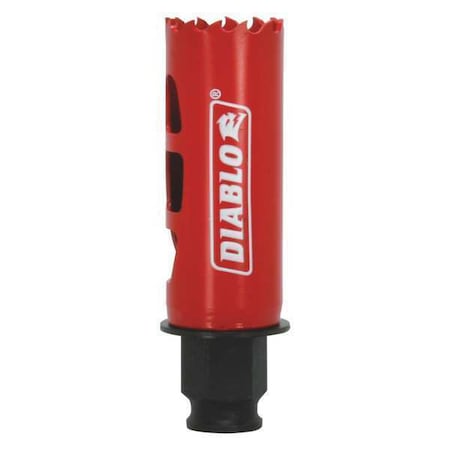 Hole Saw, Diameter:1 1/8