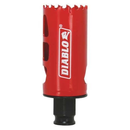 Hole Saw, Diameter:1 7/16