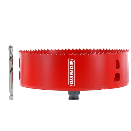 Hole Saw, Diameter:6 3/8