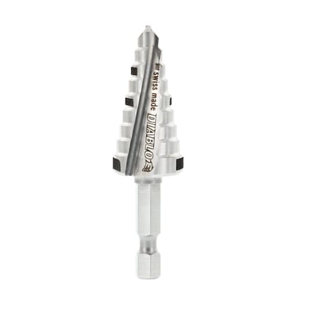 Impact Step Drill Bit (9 Steps), 3/8