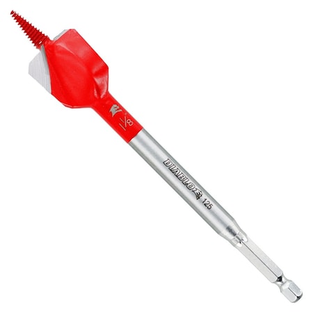 Spade Bit f/Nail-Embedded W1-1/8 x 6in L MPN:DSPD4060