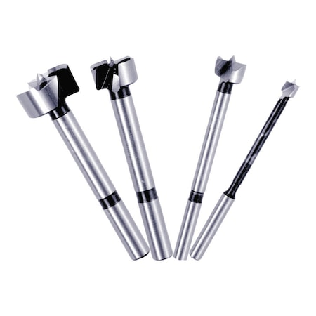 Forstner Bit Set for Wood, 4 Piece MPN:FB-104