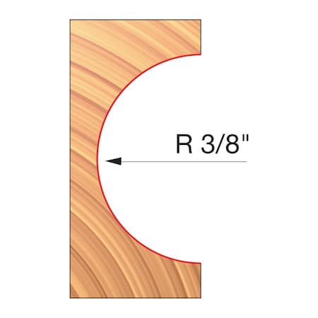 Convex Radius Cutter MPN:UP105-IC