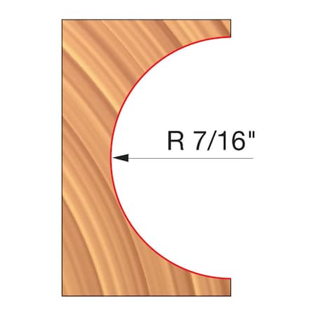 Convex Radius Cutter MPN:UP106-IC