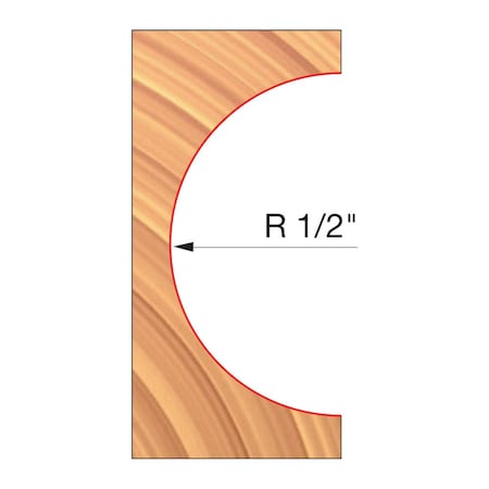 Convex Radius Cutter MPN:UP107-IC