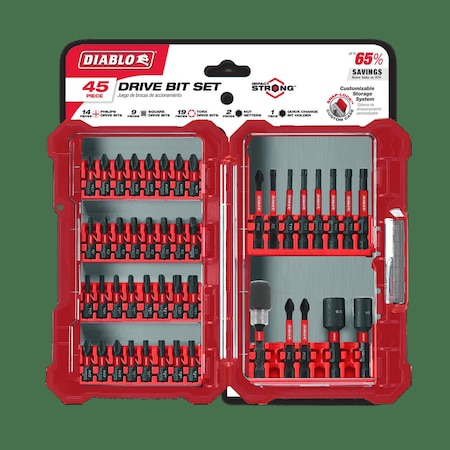 Hi-PerformanceScrewDrivingSetDeliverPK45 MPN:DSC-S45