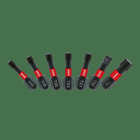 Driver Bit Range Of Torx Bits Deliv, PK7 MPN:DTV1-S7