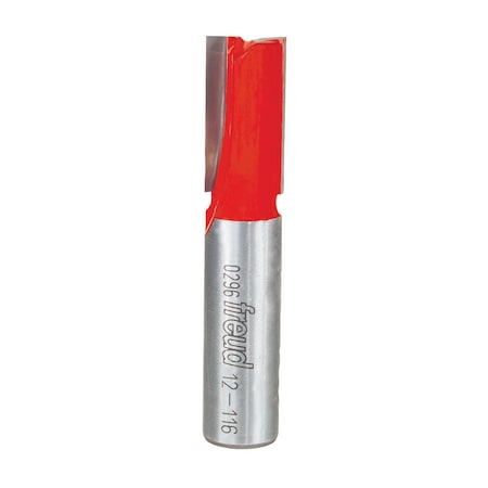 Double Flute Straight Bit, 1/2 in dia MPN:12-116
