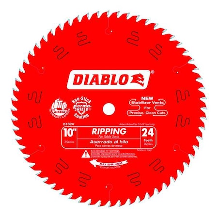 CircularSawBlade, Carbide, Dia:10