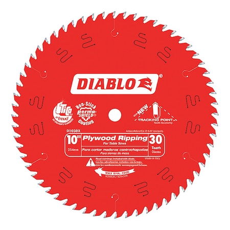 CircularSawBlade, Carbide, Dia:10