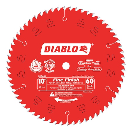 CircularSawBlade, Carbide, Dia:10