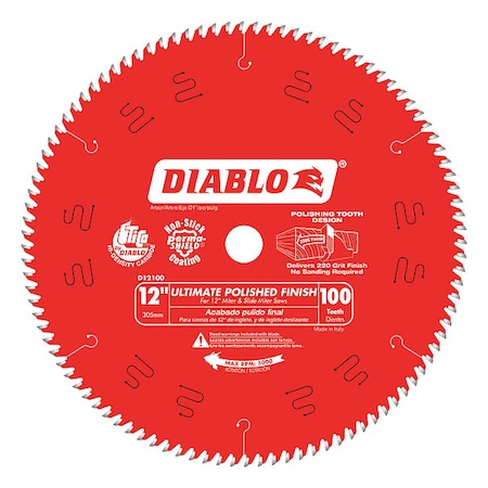 CircularSawBlade, Carbide, Dia:12