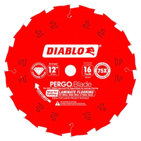CircularSawBlade, PCD, Dia:12