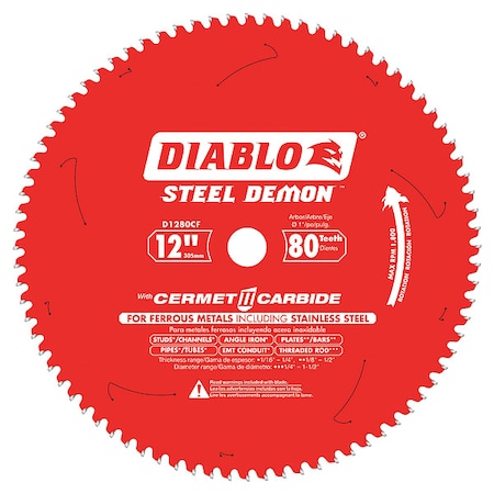 CircularSawBlade, Cermet, Dia:12