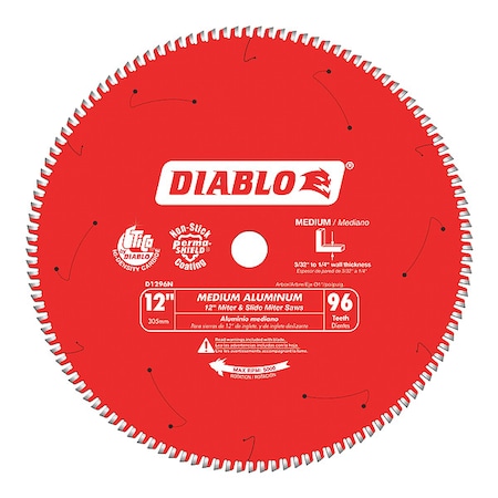 CircularSawBlade, Carbide, Dia:12