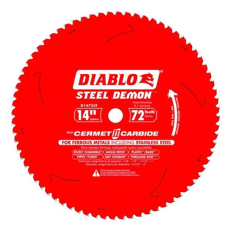 CircularSawBlade, Cermet, Dia:14