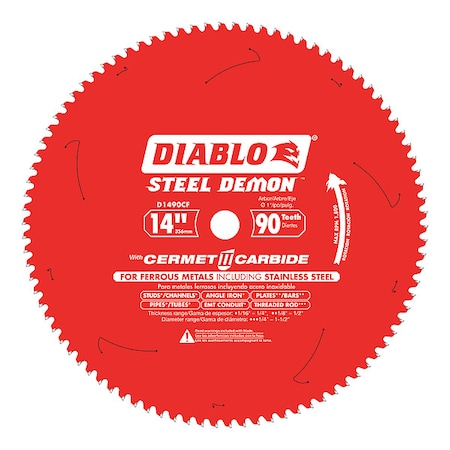CircularSawBlade, Cermet, Dia:14