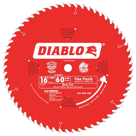 CircularSawBlade, Carbide, Dia:16 5/16