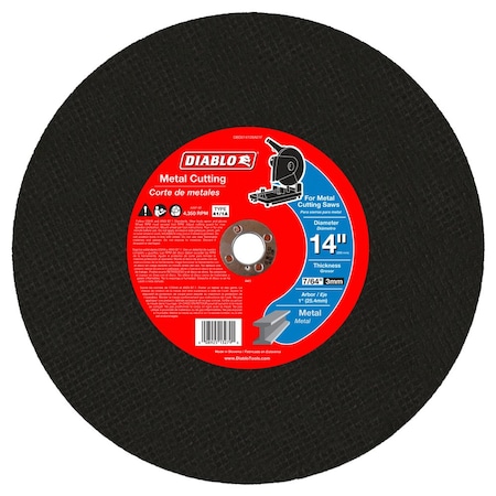 Chop Saw, 14 in dia, 7/64