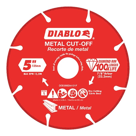 DiamondSawBlade, Diam:5