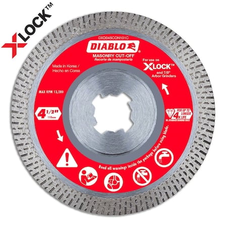 DiamondSawBlade, Diam:4.5