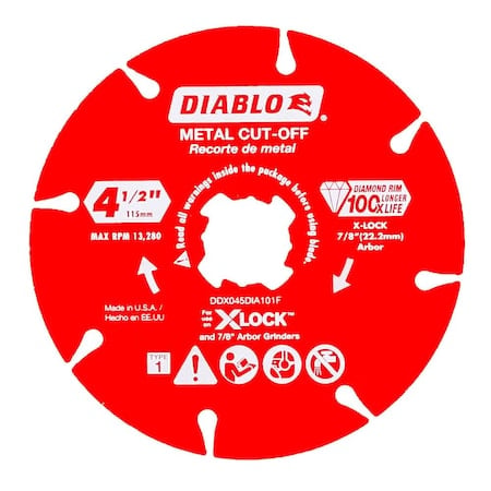 DiamondSawBlade, Diam:4.5