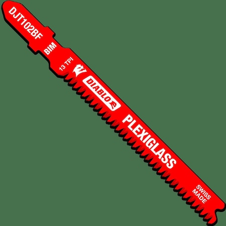 JigsawBlade, 3.625 in L, Bi-Metal, PK5, TPI-13 MPN:DJT102BF5