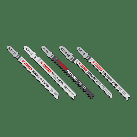JigsawBlade, 5pcs, TPI:10, 17/24, 20, 6 MPN:DJT5S