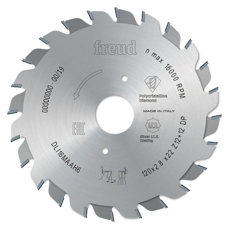 PCD Scoring Blade, 120 in dia MPN:DLI16MAAH6
