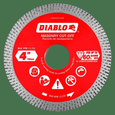 DiamondSawBlade, Diam:4