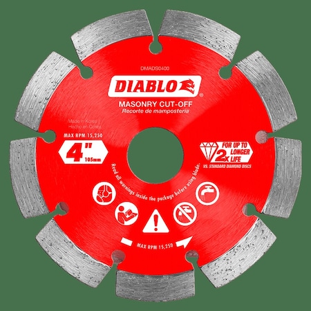 DiamondSawBlade, Diam:4
