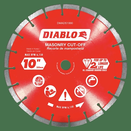 DiamondSawBlade, Diam:10