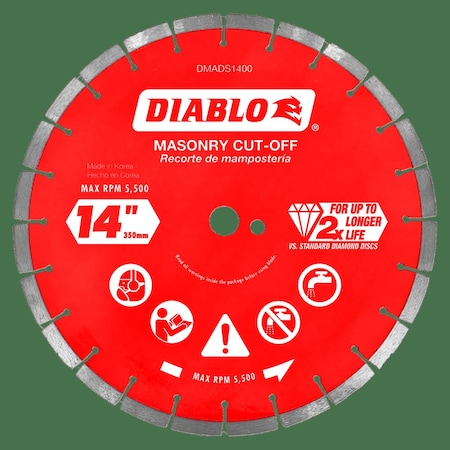 DiamondSawBlade, Diam:14