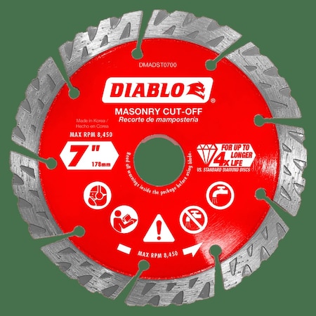 DiamondSawBlade, Diam:7