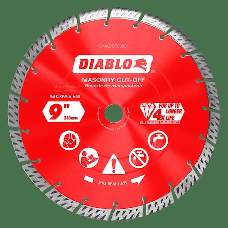 DiamondSawBlade, Diam:9
