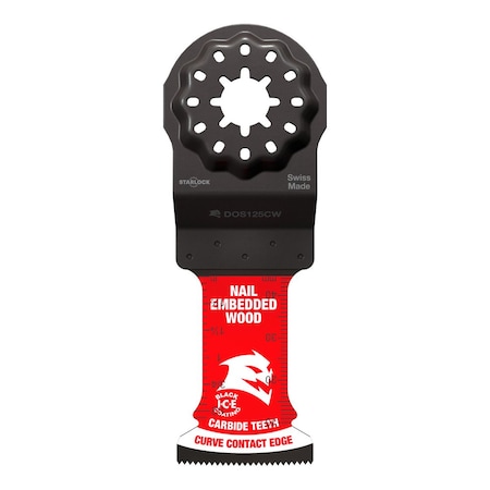 Oscillating Blade, 1-1/4 Width o/Cut, PK3 MPN:DOS125CW3