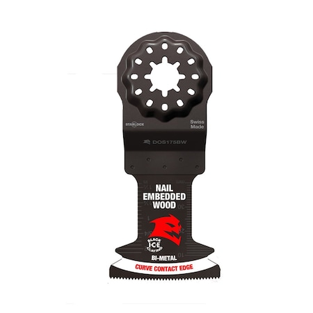 Oscillating Blade, 1-3/4 Width o/Cut, PK10 MPN:DOS175BW10
