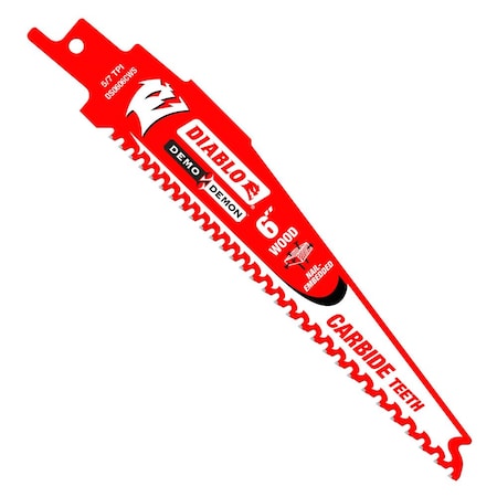 6 in x 5/7 TPI Reciprocating Saw Blade, 10 PK MPN:DS0606CWS10