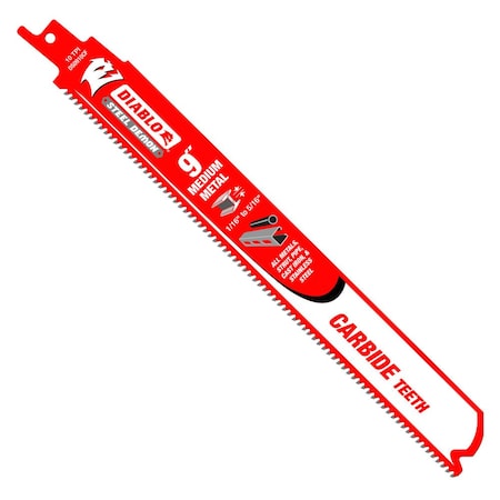 9 in L x 10 TPI Reciprocating Saw Blade, 10 PK MPN:DS0910CF10