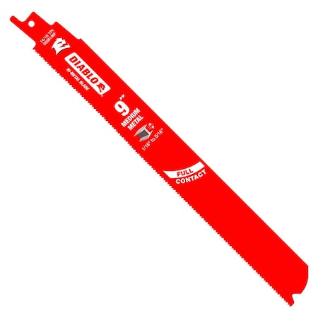 9 in Reciprocating Saw Blade, 15 PK MPN:DS0914BF15