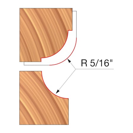 Comb. Convex/Concave Cutters MPN:UP133-IC