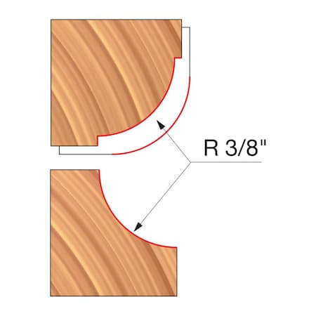 Comb. Convex/Concave Cutters MPN:UP134-IC