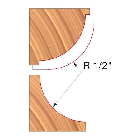 Comb. Convex/Concave Cutters MPN:UP136-IC